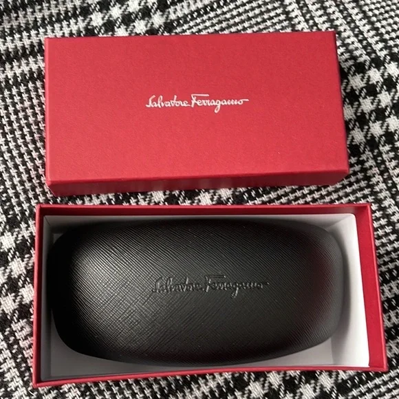 Salvatore Ferragamo 65mm Black Oversized Sunglasses - Picture 6 of 7